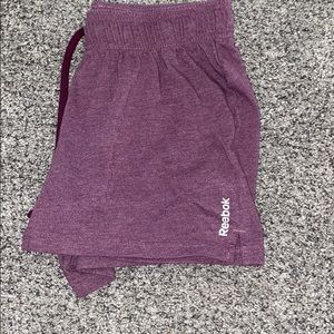Reebok purple shorts